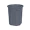 Toter 20 Gal. Round Trash Can w/ Lift Handle, Dark Gray Granite RND20-B0149 - alternate 1